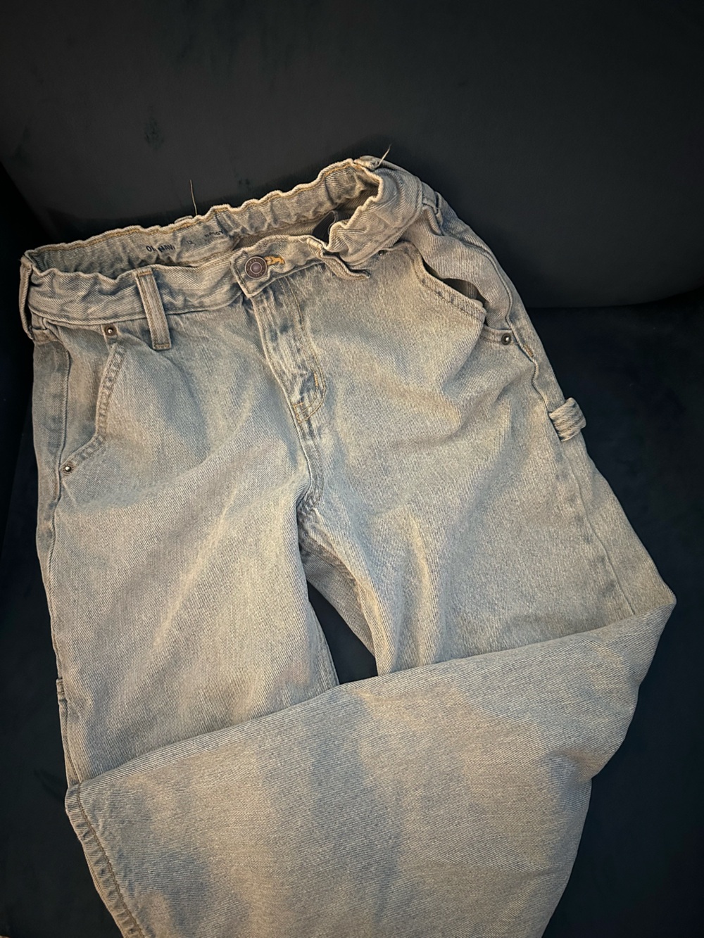 Old Navy Light blue baggy boys carpenter jeans